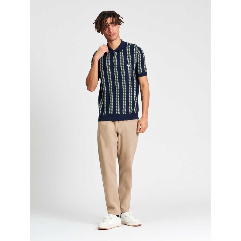 Ben Sherman Jacquard Candy Stripe Polo image number 3